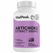 Herbal Artichoke Supplement, Artichoke Extract Capsules for Enhanced Liver Health by Vital Peak