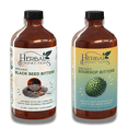 thumbnail image 1 of Herbal Connections Soursop & Black Seed Bitters Bundle - Organic Wellness Supplement, 2 x 16 oz, 1 of 6