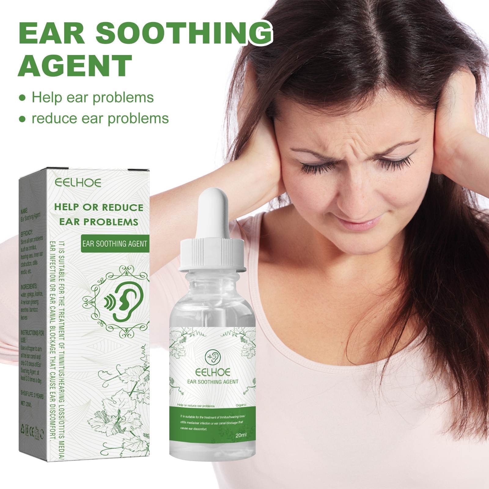 Herbal Drops For Tinnitus, EAR SOOTHING AGENT, Help Ear Problems