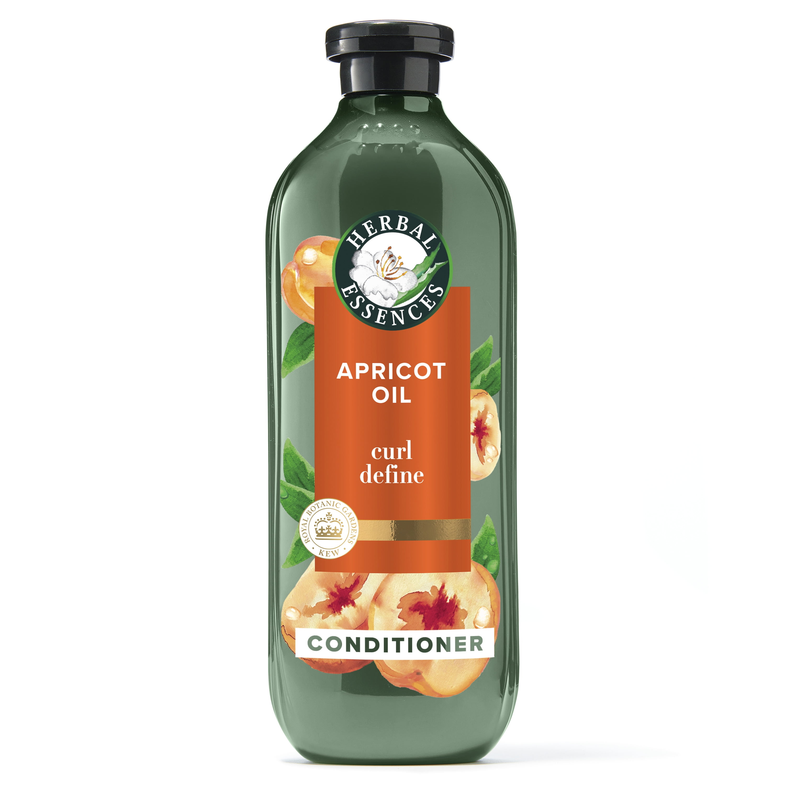 Herbal Essences Apricot Oil Sulfate Free Conditioner, Defines Curls, 13.5 fl oz, with Certified Camellia Oil and Aloe Vera, for All Hair Types, Especially Curly Hair