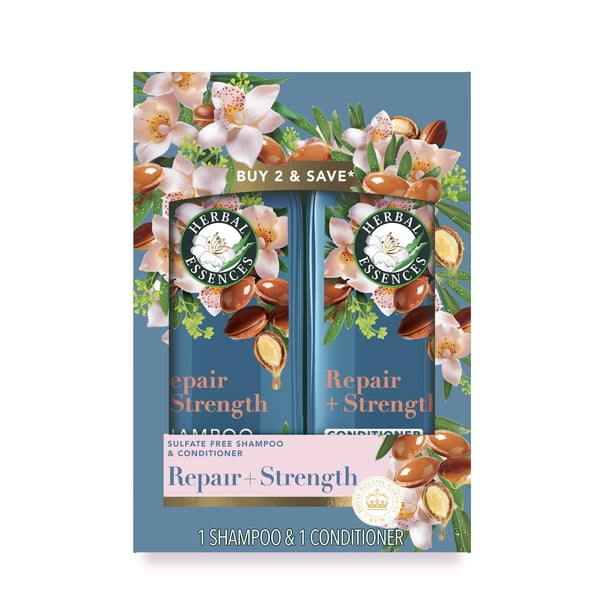 Herbal Essences Repair + Strength Argan Oil Shampoo & Conditioner