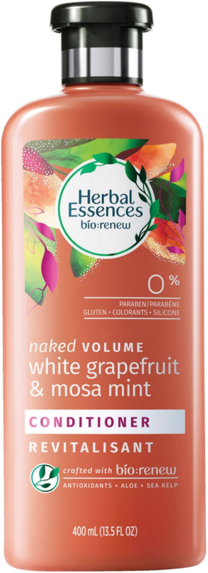 Herbal Essences Conditioner 0%, White Grapefruit \u0026 Mosa Mint, 13.5oz