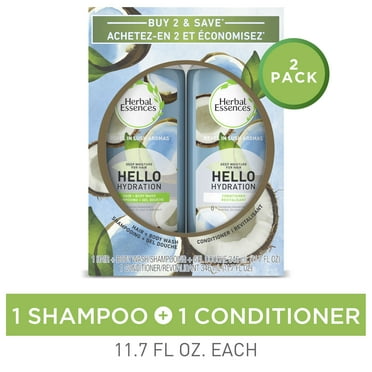 Herbal Essences Hello Hydration Shampoo and Conditioner Set, 11.7 oz