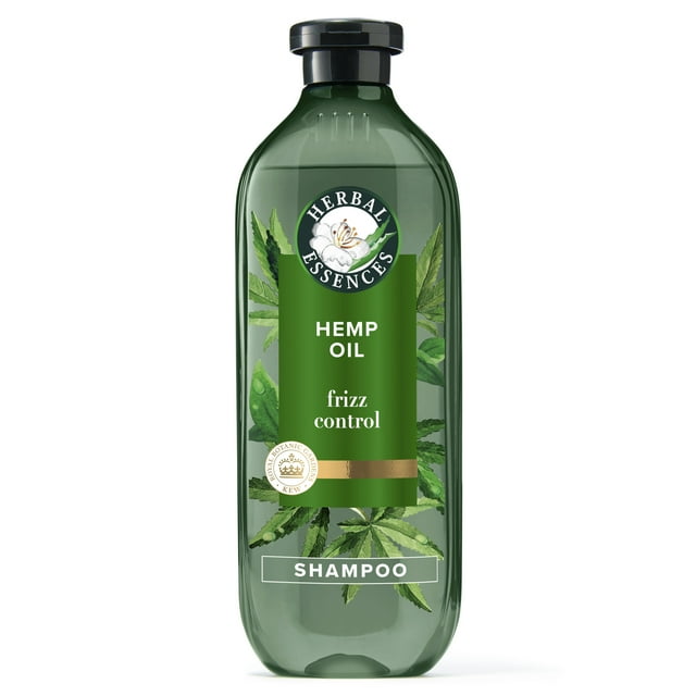 Herbal Essences Hemp Oil Sulfate Free Shampoo, Frizz Control, 13.5 fl