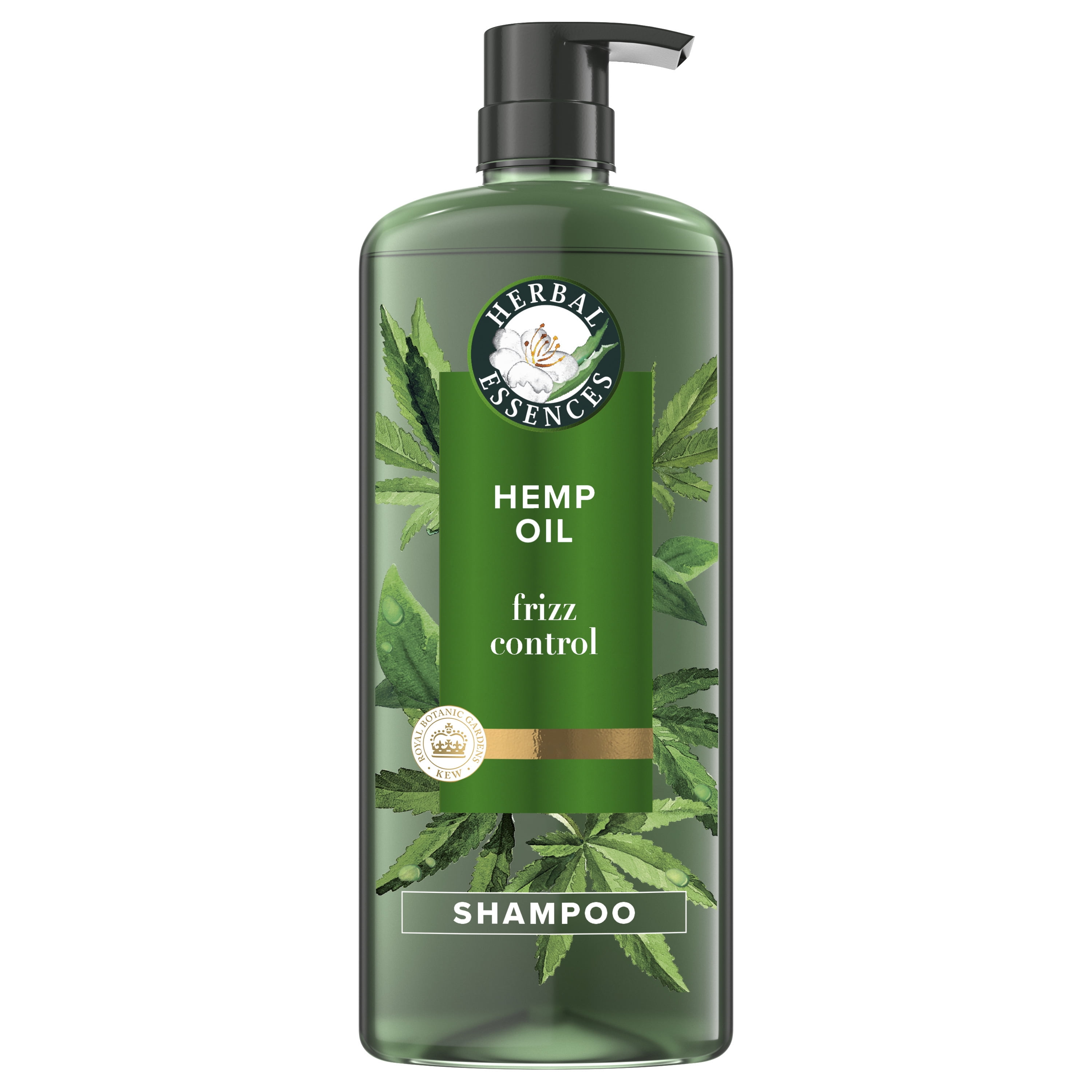 Herbal Essences Hemp Oil Sulfate Free Shampoo, Frizz Control, Certified