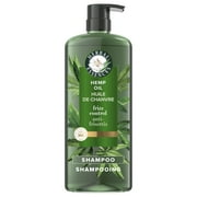 Herbal Essences Hemp Oil Sulfate Free Shampoo, Frizz Control, for All Hair Types, 20.2 fl oz