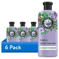 thumbnail interactive-video image 1 of (6 pack) Herbal Essences Jojoba Oil & Lavender Curls Conditioner, for Curly Hair, 13.5 fl oz, 1 of 12