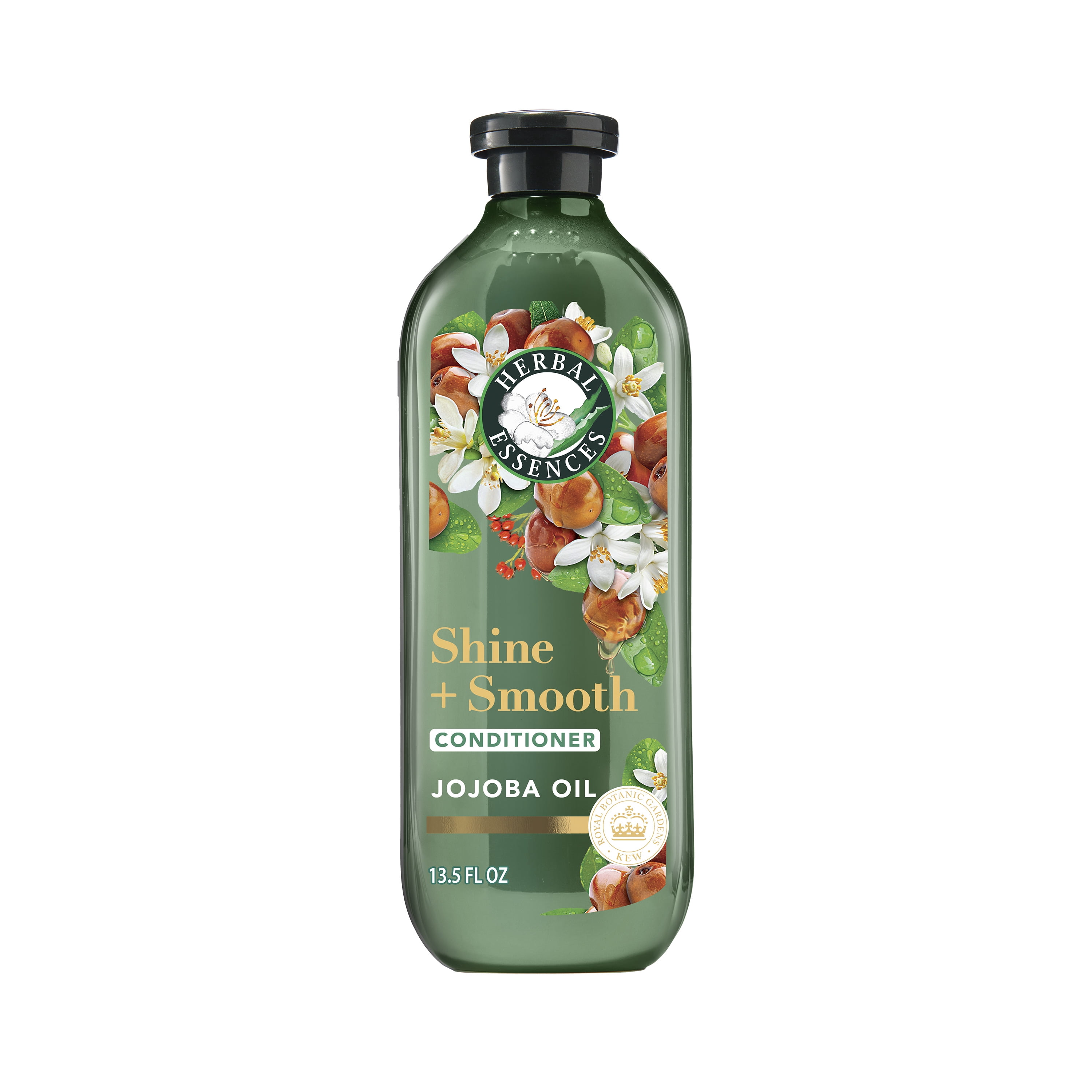Herbal Essences Shine + Smooth Jojoba Oil Sulfate Free Conditioner, 13.5 fl oz