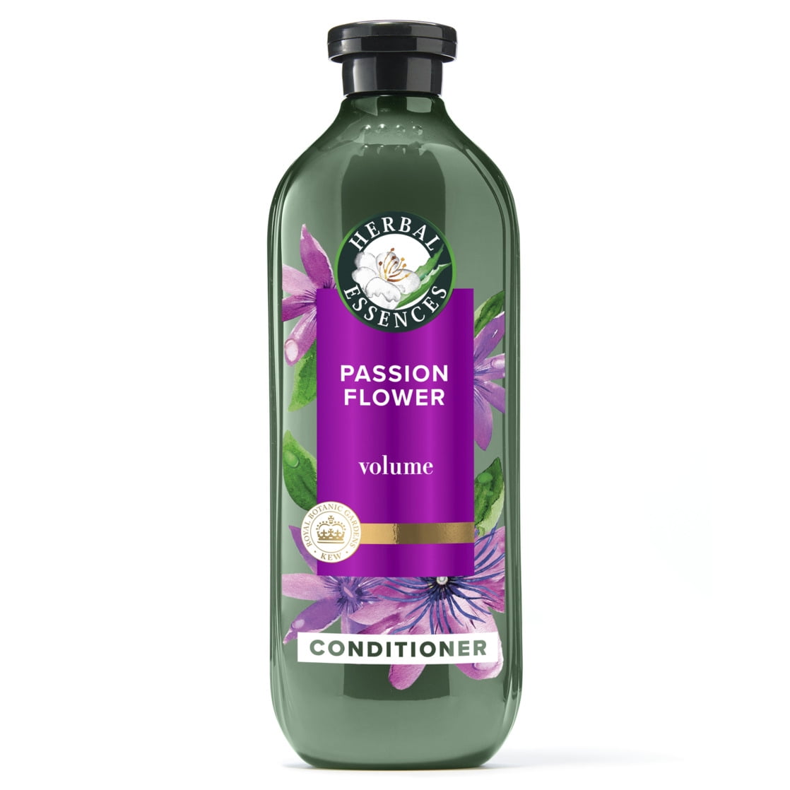 Herbal Essences Passion Flower Sulfate Free Conditioner, Volumizing, 13.5 fl oz, with Certified Camellia Oil and Aloe Vera, For All Hair Types, Especially Fine Hair