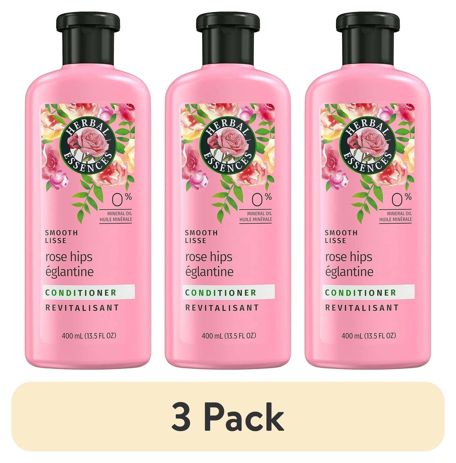 (3 pack) Herbal Essences Rose Hips Smooth Conditioner, Nourishing for Fine and All Hair Types, 13.5 (图1) (3 pack) Herbal Essences Rose Hips Smooth Conditioner, Nourishing for Fine and All Hair Types, 13.5 (图1)