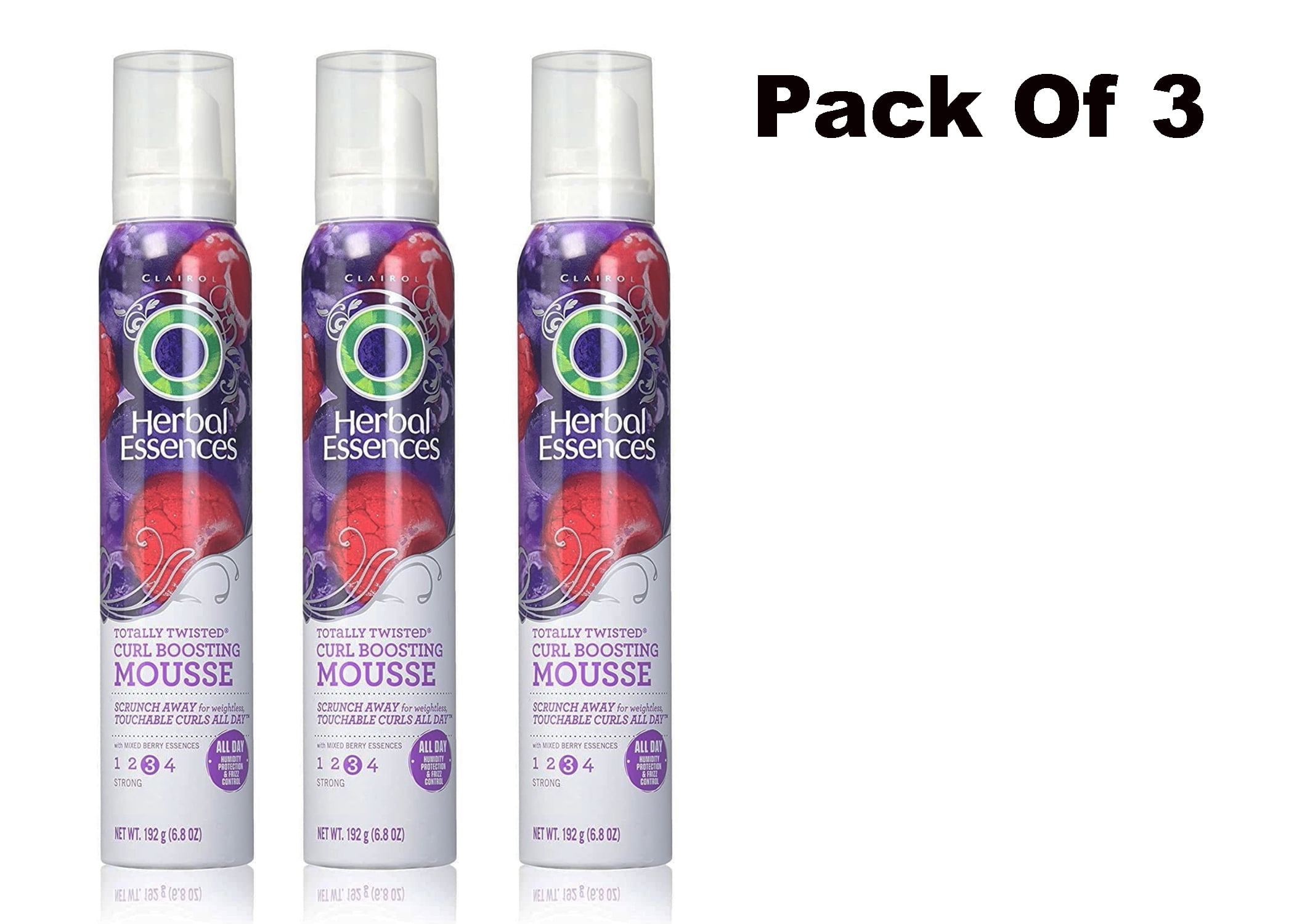 Herbal Essences Totally Twisted Curl Boosting Hair Mousse, 6.8 Ounce