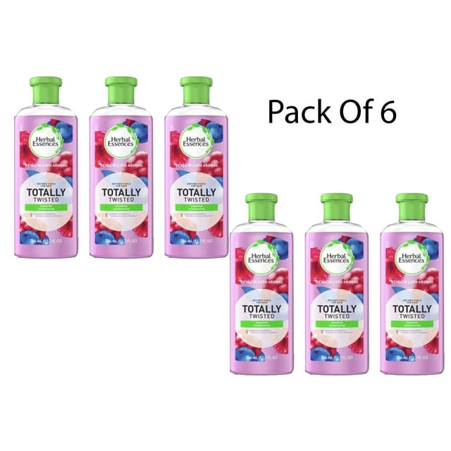 Herbal Essences Totally Twisted Defined Curls Shampoo 11.7 Oz (Pack