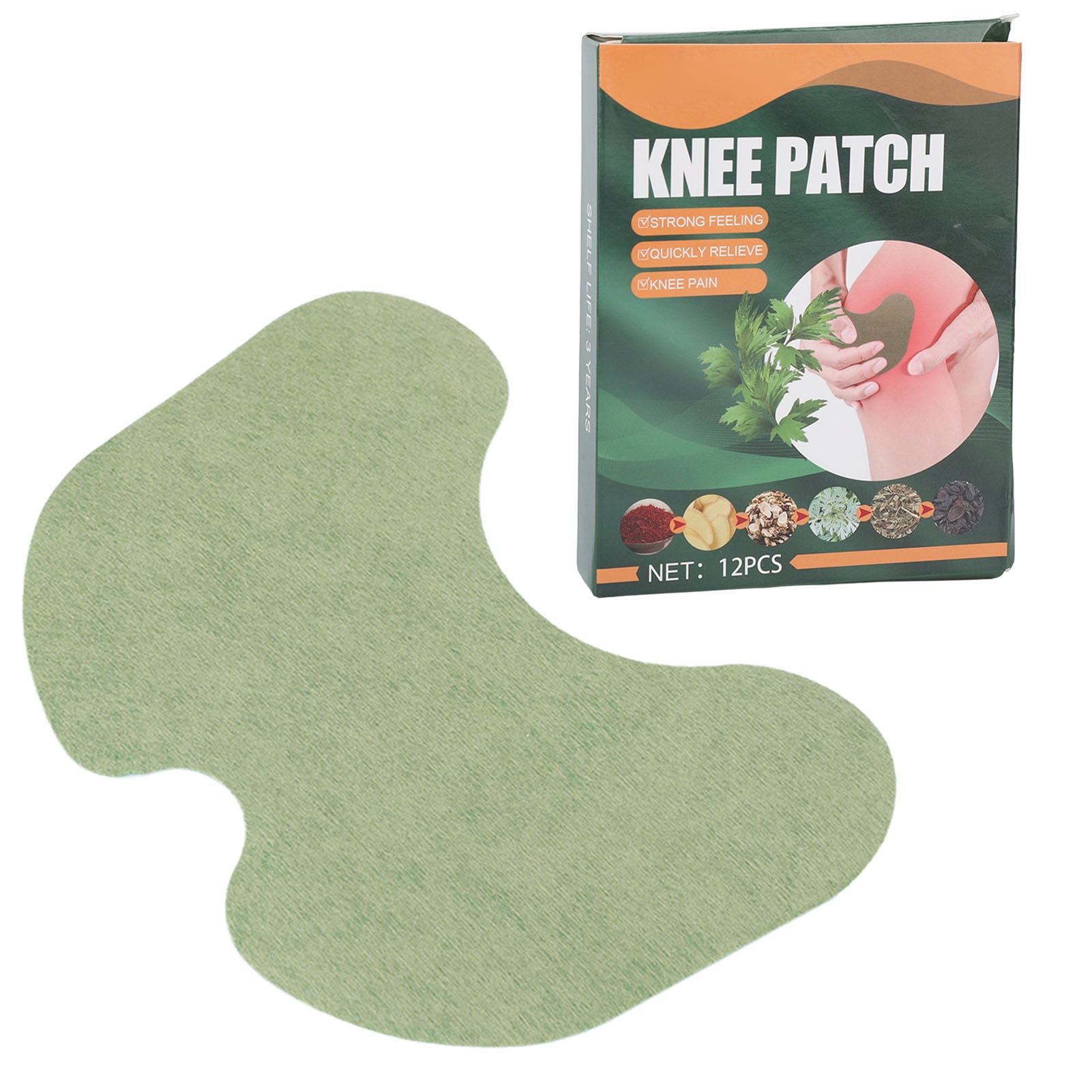 Herbal Heat Knee Patches, Heat Knee Sticker Perfectly Fit Release