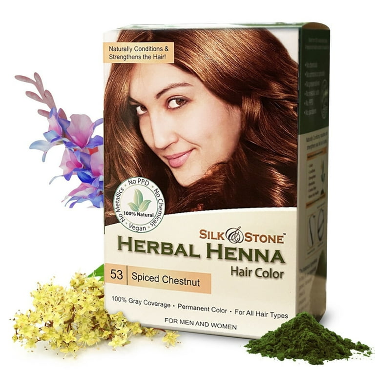 Herbal Henna Hair Color #53:Spiced Chestnut - Walmart.com