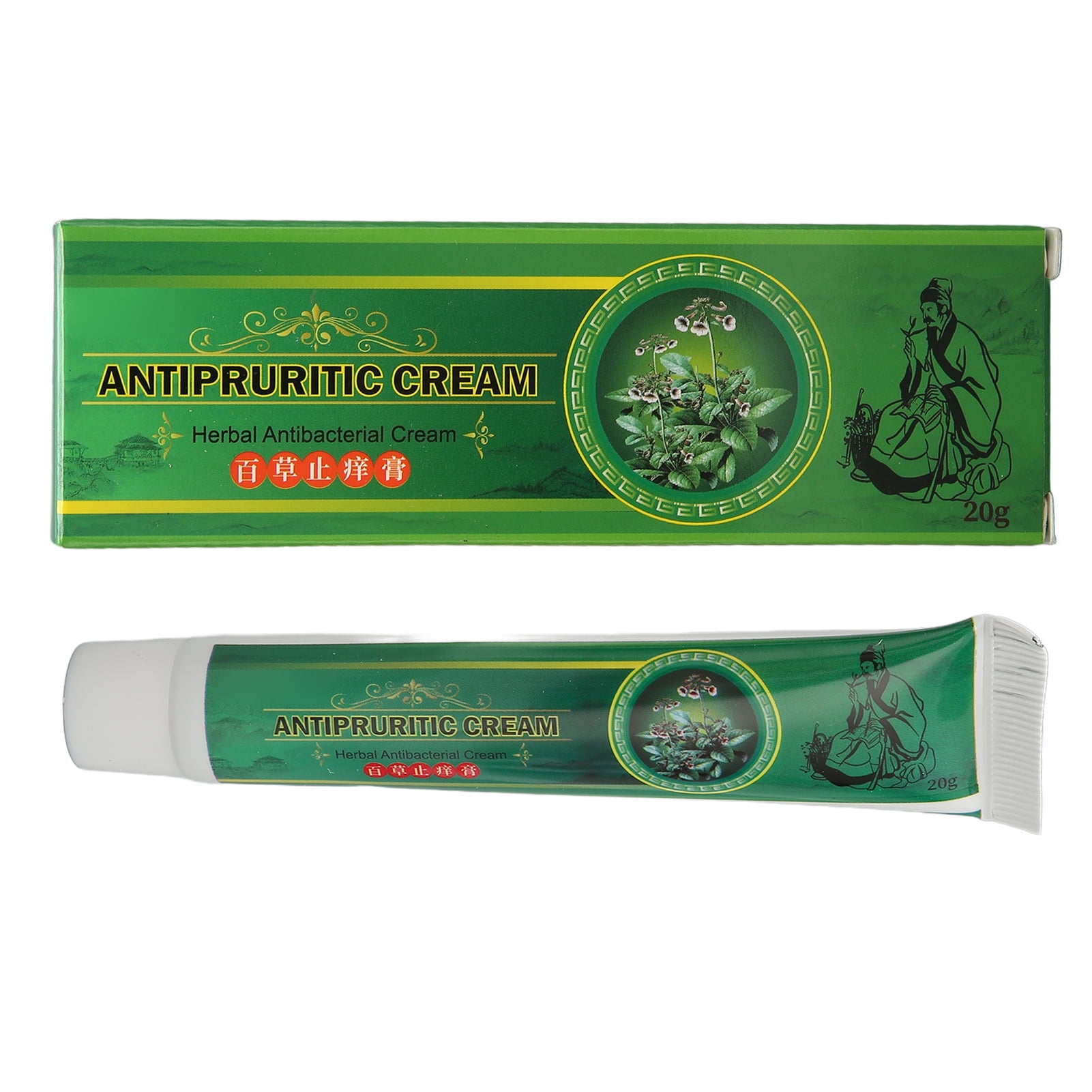 Herbal Itch Cream, Itching Relief Ointment 0.7oz Irritating For Rashes ...