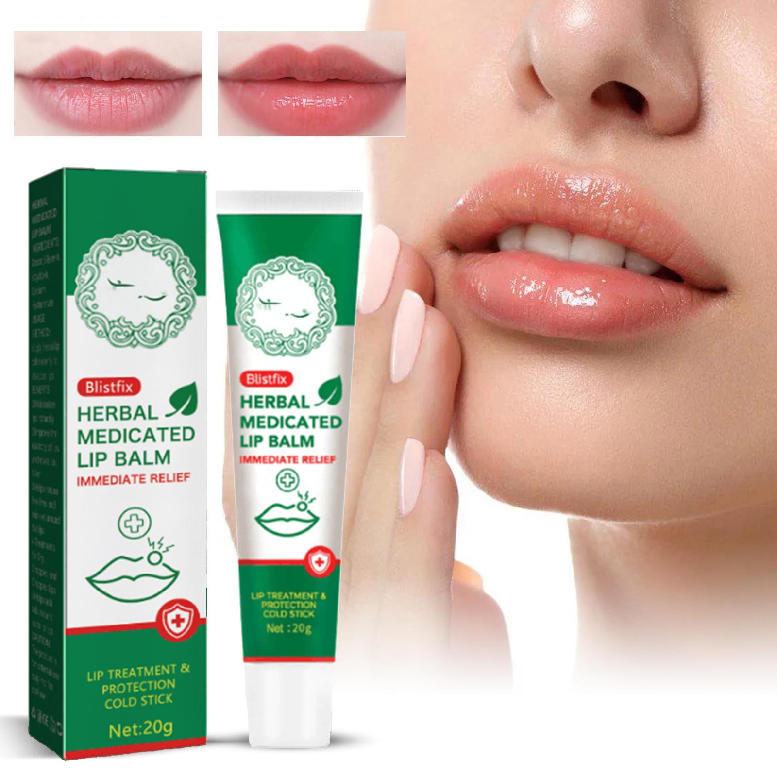 Herbal Lipstick Repairs Lips Dead Skin And Moisturizes Lips Lipstick