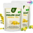 thumbnail image 1 of Herbal Mullein Tea, Mullein Leaf Tea Detox Tea Bags, Caffeine Free, 2g/Bag, 56 Bags, 1 of 8