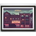 thumbnail image 1 of Herbal Nightclub Poster, London, Shoreditch, Hackney, London Travel Print, Architecture, Drum N Bass, Techno, Fabricworks, Bagleys Wall Art, Modern Wall Decor, 24x36 UNFRAMED, 1 of 2