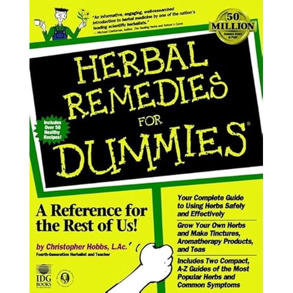 Pre-Owned Herbal Remedies for Dummies (Paperback) 0764551272 9780764551277