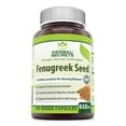 thumbnail image 1 of Herbal Secrets Fenugreek Seed Supplement - 610mg, 180 Veggie Capsules (Non-GMO) - Supports Cardiovascular Health - Promotes Sexual & Digestive Health -Supports Overall Health & Well-Being., 1 of 4