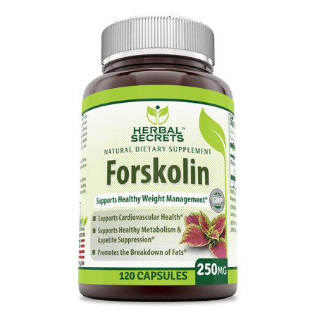 Herbal Secrets Forskolin 250 Mg 120 Capsules