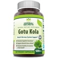 thumbnail image 1 of Herbal Secrets Gotu Kola 500mg Per Serving 120 Veggie Capsules Supplement | Non-GMO | Gluten-Free | Made in USA, 1 of 7