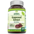 Herbal Secrets Grapeseed Extract 250 Mg Per Serving 120 Capsules