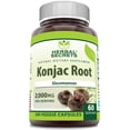 thumbnail image 1 of Herbal Secrets Konjac Root 2000 Mg Per Serving 180 Veggie Capsules Supplement | 60 Serving Per Bottle | Non-GMO | Gluten Free | Made in USA | Suitable for Vegetarians, 1 of 6