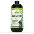 Organic Cold Press Black Seed Oil Herbal Secrets Raw Black Seed Oil 16 oz | Cold Pressed from 100%