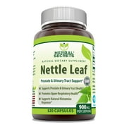 Herbal Secrets Nettle Leaf 900 Mg Per Serving 120 Capsules Supplement