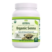 Herbal Secrets USDA Certified Organic Senna Powder 16 Oz 454 G Supplement | 227 Serving | 2G Per Serving | Non-GMO | Gluten Free |