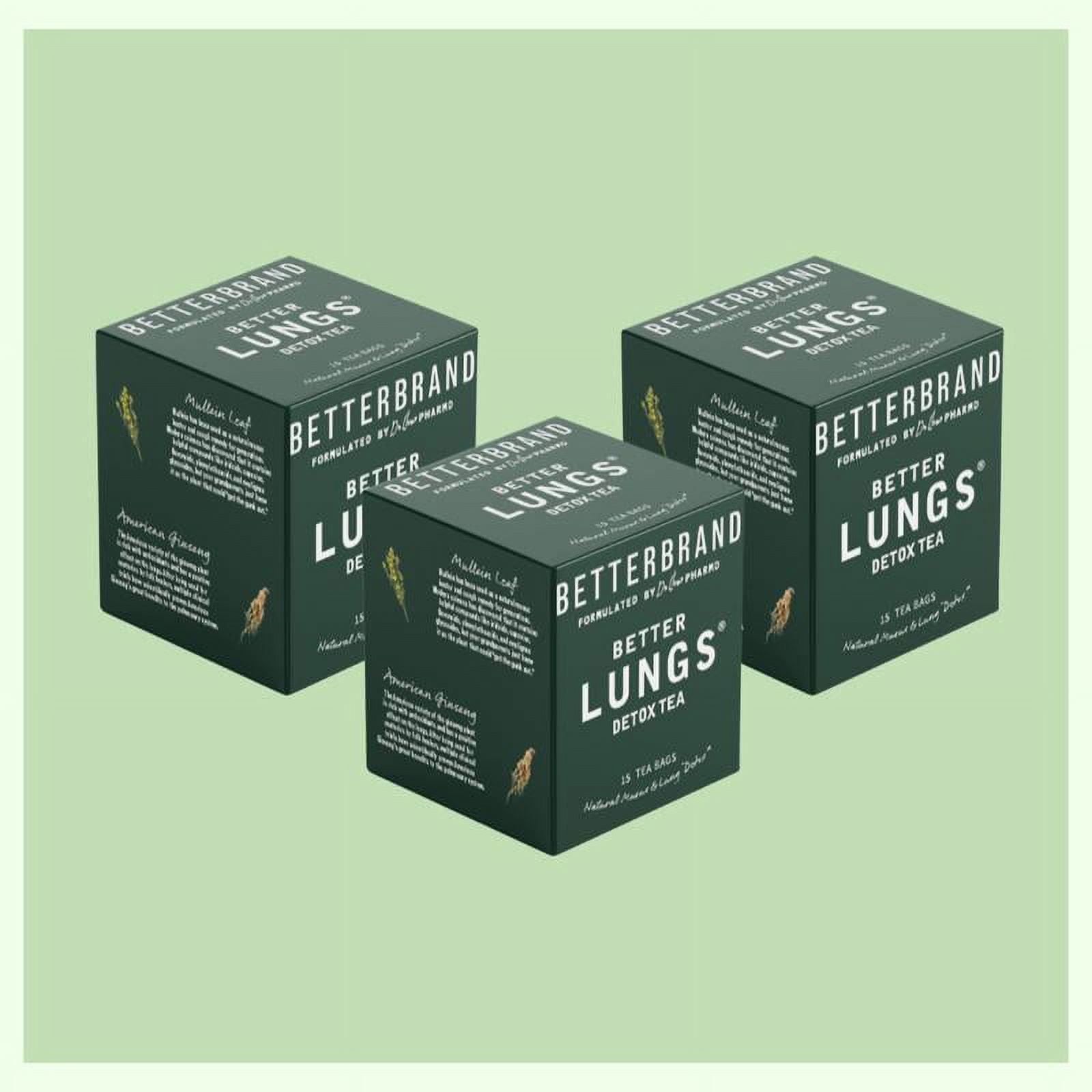 Herbal Tea Bags Mullein Leaf, Ginseng, Elderberry, Ginger & Thyme for