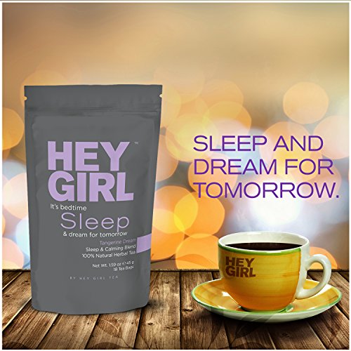Herbal Tea Sleep Aid w/ Chamomile , Valerian Root & Lemon Balm in Tea