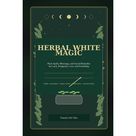 Herbal White Magic: Plant Spells, Blessings, and Sacred Remedies for Luck, Prosperity, Love, and Friendship, (Paperback)