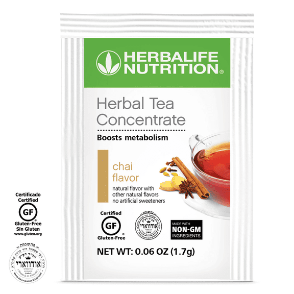 Herbalife Herbal Tea Concentrate: Chai with non-GM Ingredient 30 Packets