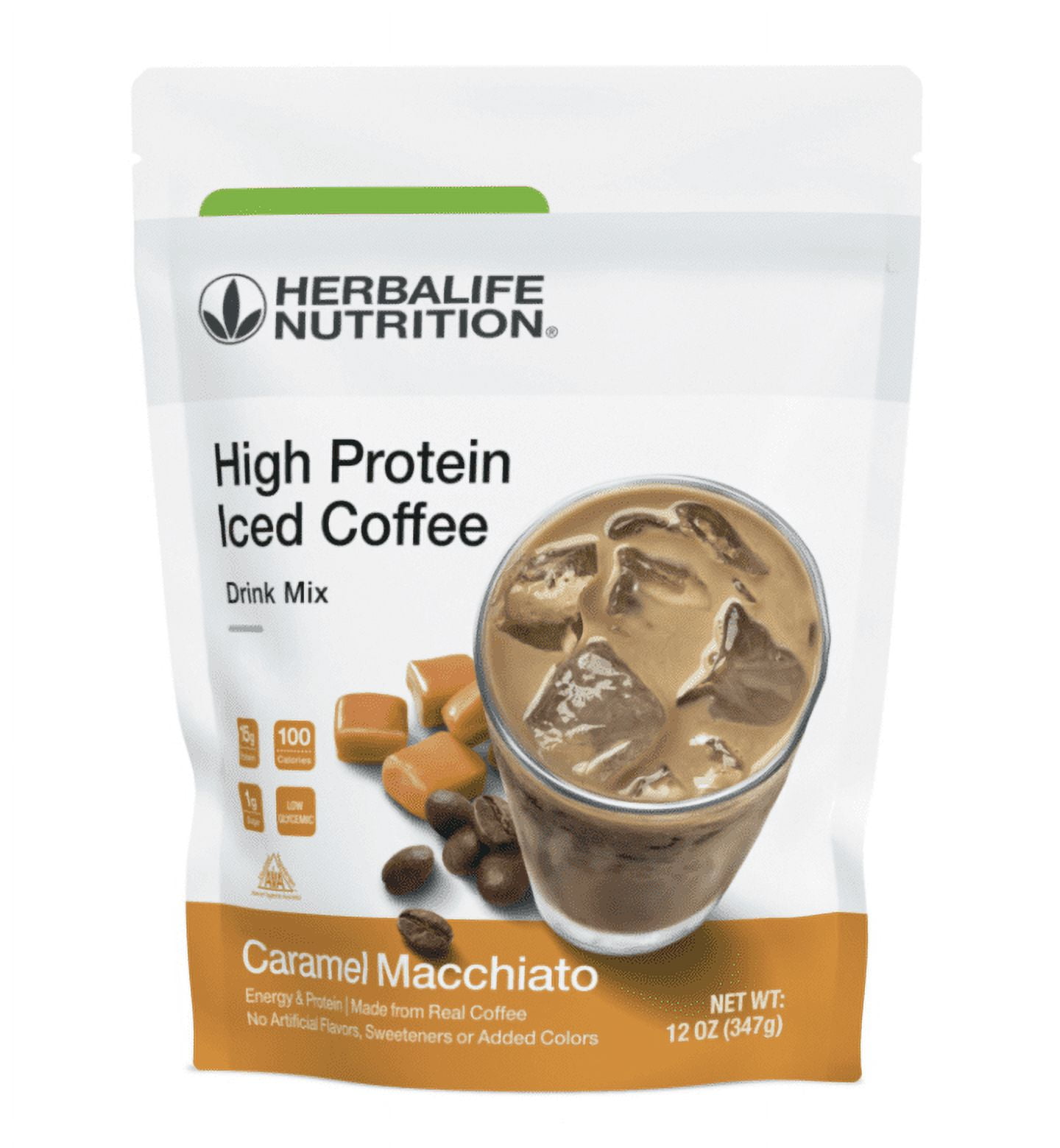 Herbalife Nutrition High Protein Iced Coffee Caramel Macchiato Flavor