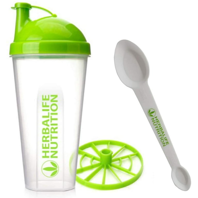 12oz 500ml Herbalife Nutrition Upgraded Shaker Bottle Protein Mixer Smart  Shake Cup + Whisk Ball