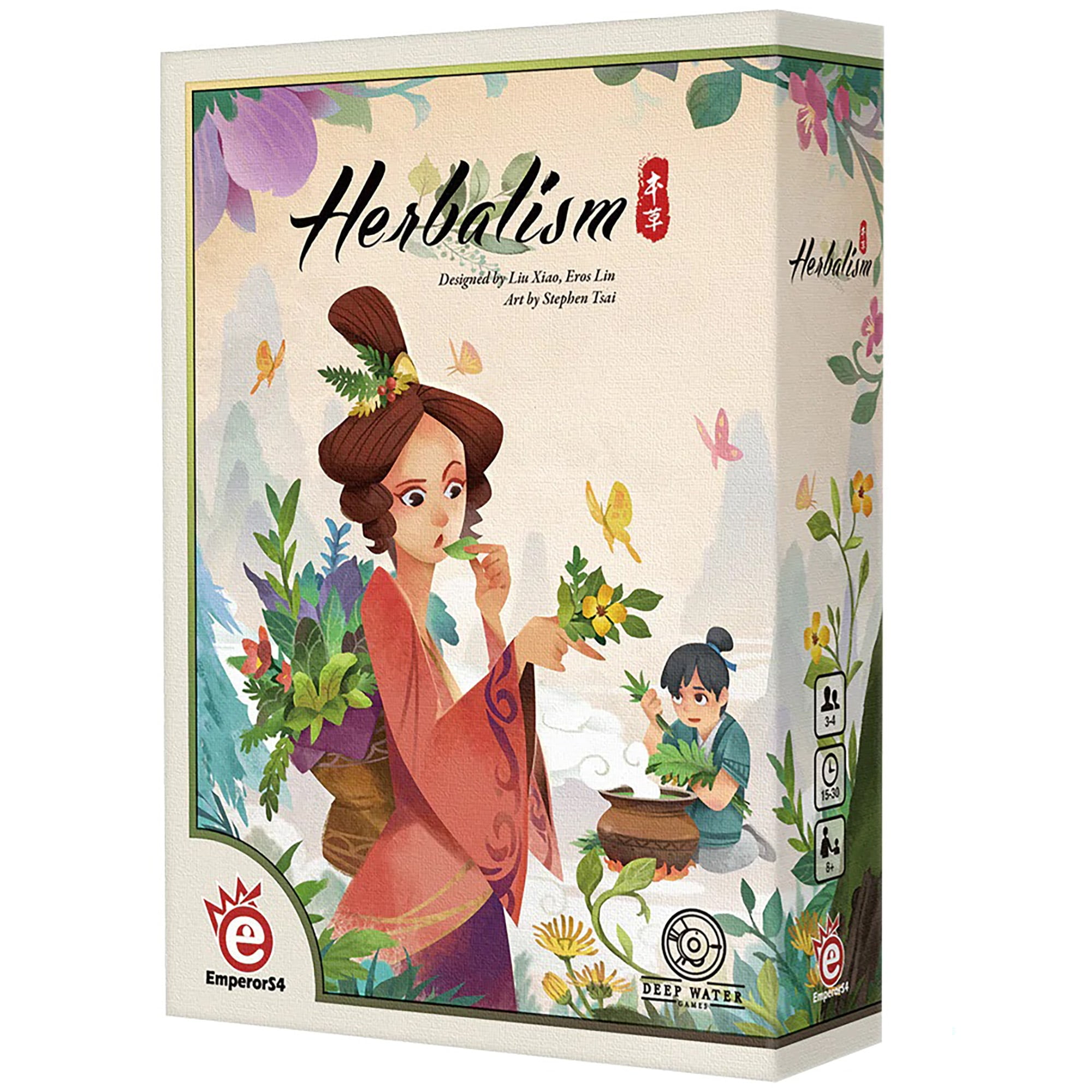 Herbalism A Logic & Deduction Game, Deep Water Games, Ages 8+, 34