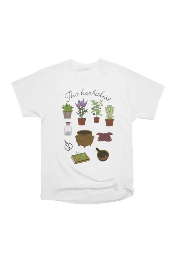 Herbalist T-Shirt Tee Gift For Him Merch For Her Apparel For Friend
