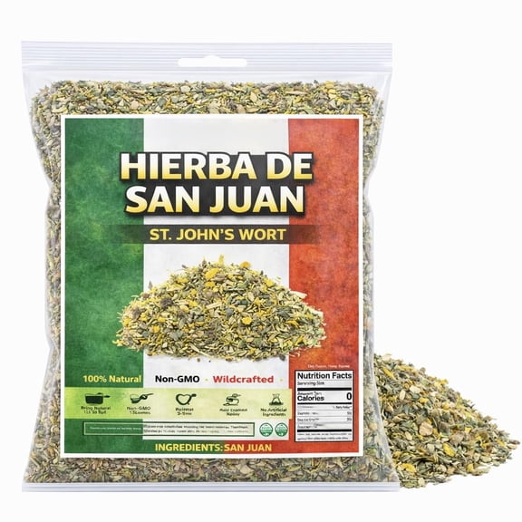 Herbalista - St. John's Wort Flower Tea Hierba de San Juan Te - 100% Natural & Aromatic Herbal Beverage - IMPORTED FROM MEXICO (1Lb)