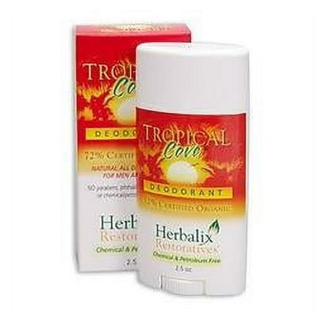 Herbalix Restoratives - Deodorant Tropical Cove - 2.5 oz.
