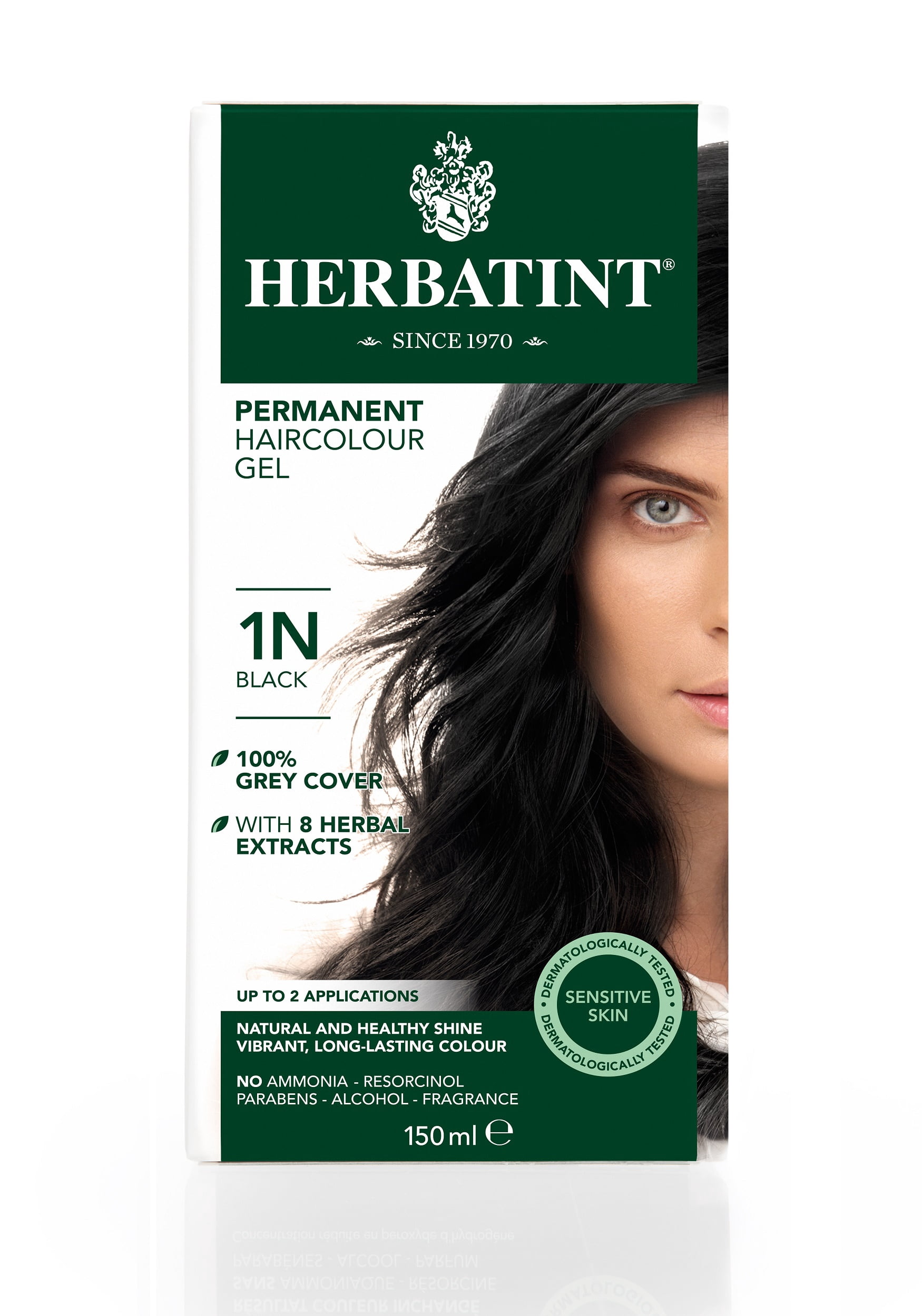 Herbatint 1N Black Hair Dye 150ml