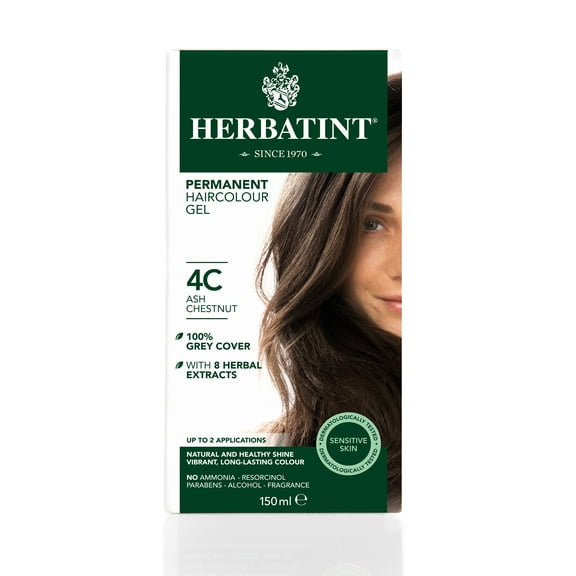 Herbatint 4C Ash Chestnut Hair Dye 150ml