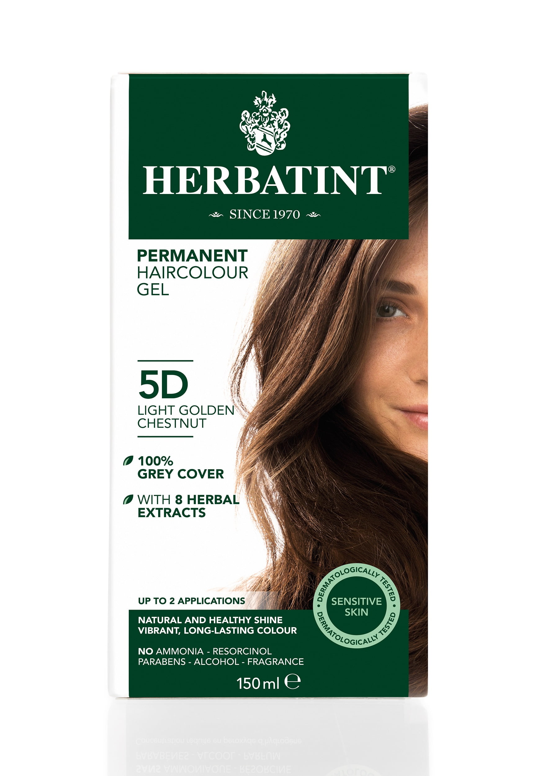 Herbatint 5D Light Golden Chestnut Hair Dye 150ml