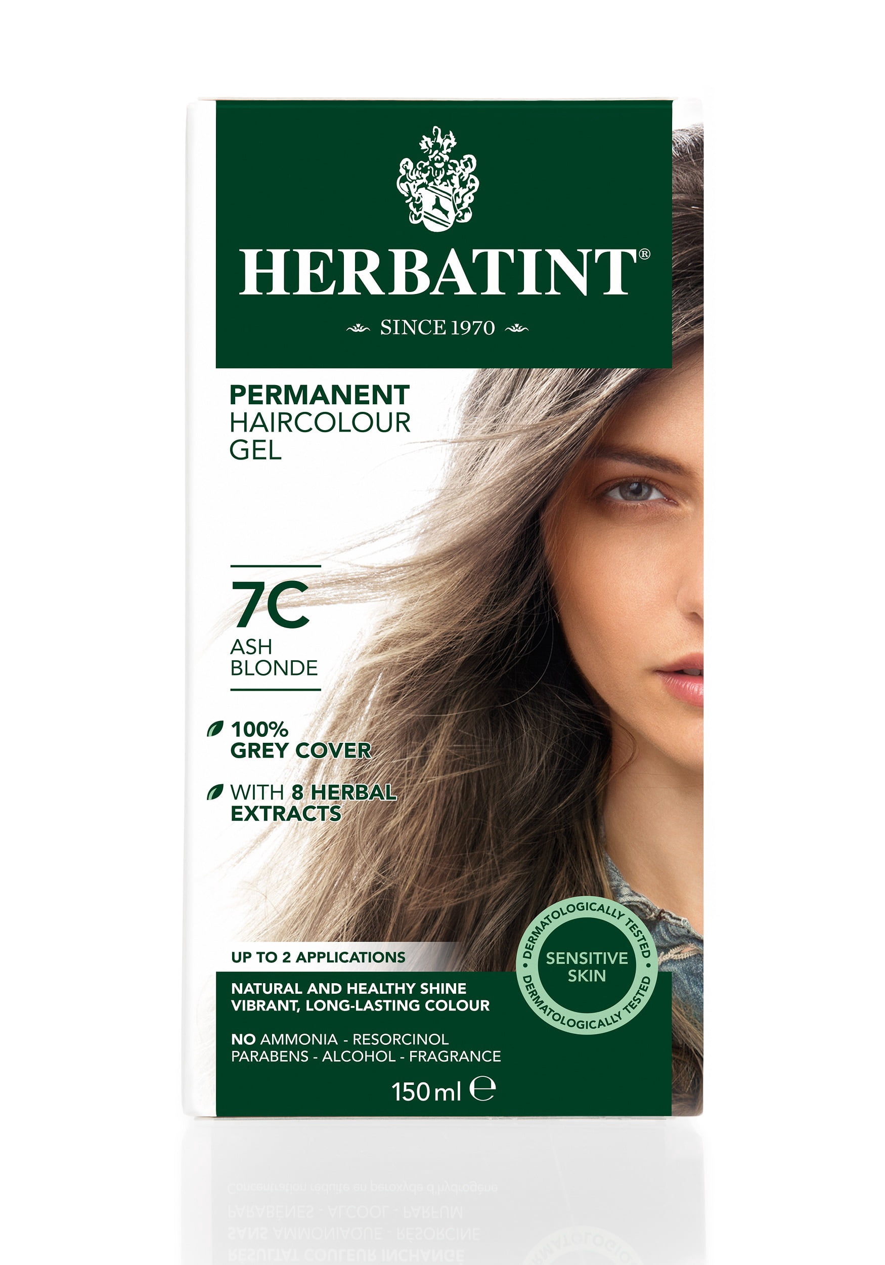 Herbatint 7C Ash Blonde Hair Dye 150ml