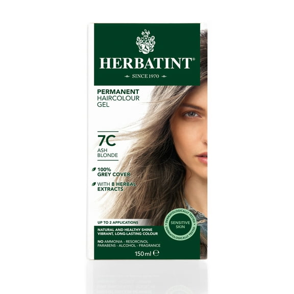Herbatint 7C Ash Blonde Hair Dye 150ml
