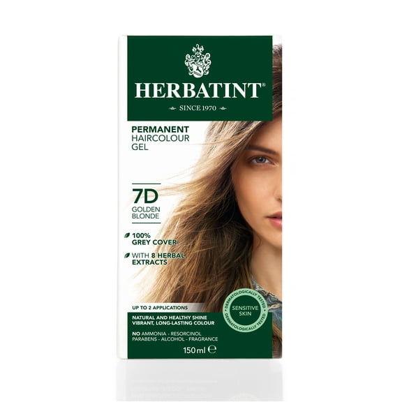 Herbatint 7D Golden Blonde Hair Dye 150ml