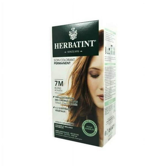 Herbatint 7M Mahogany Blonde Hair Dye 150ml