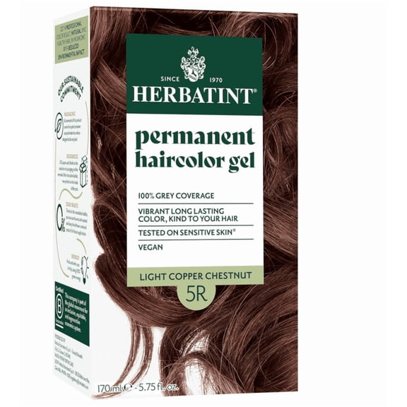 Herbatint Permanent Hair Dye, 5R Light Copper Chestnut
