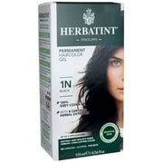 Herbatint Permanent Haircolor Gel 1N Black 1 Box